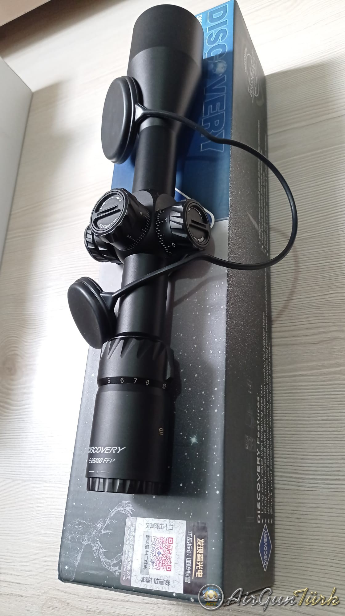 Discovery HD 5-25X50 SFIR FFP