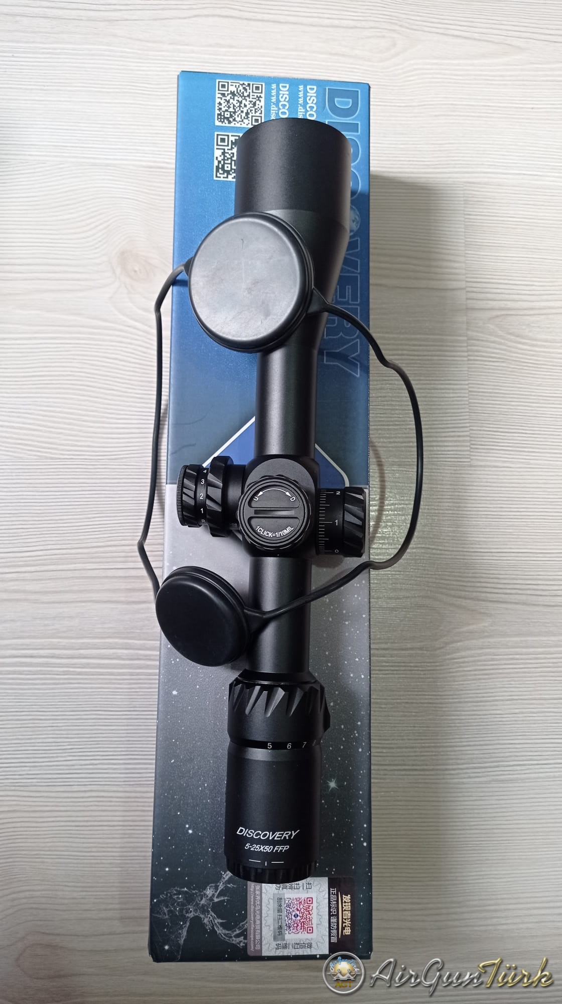Discovery HD 5-25X50 SFIR FFP