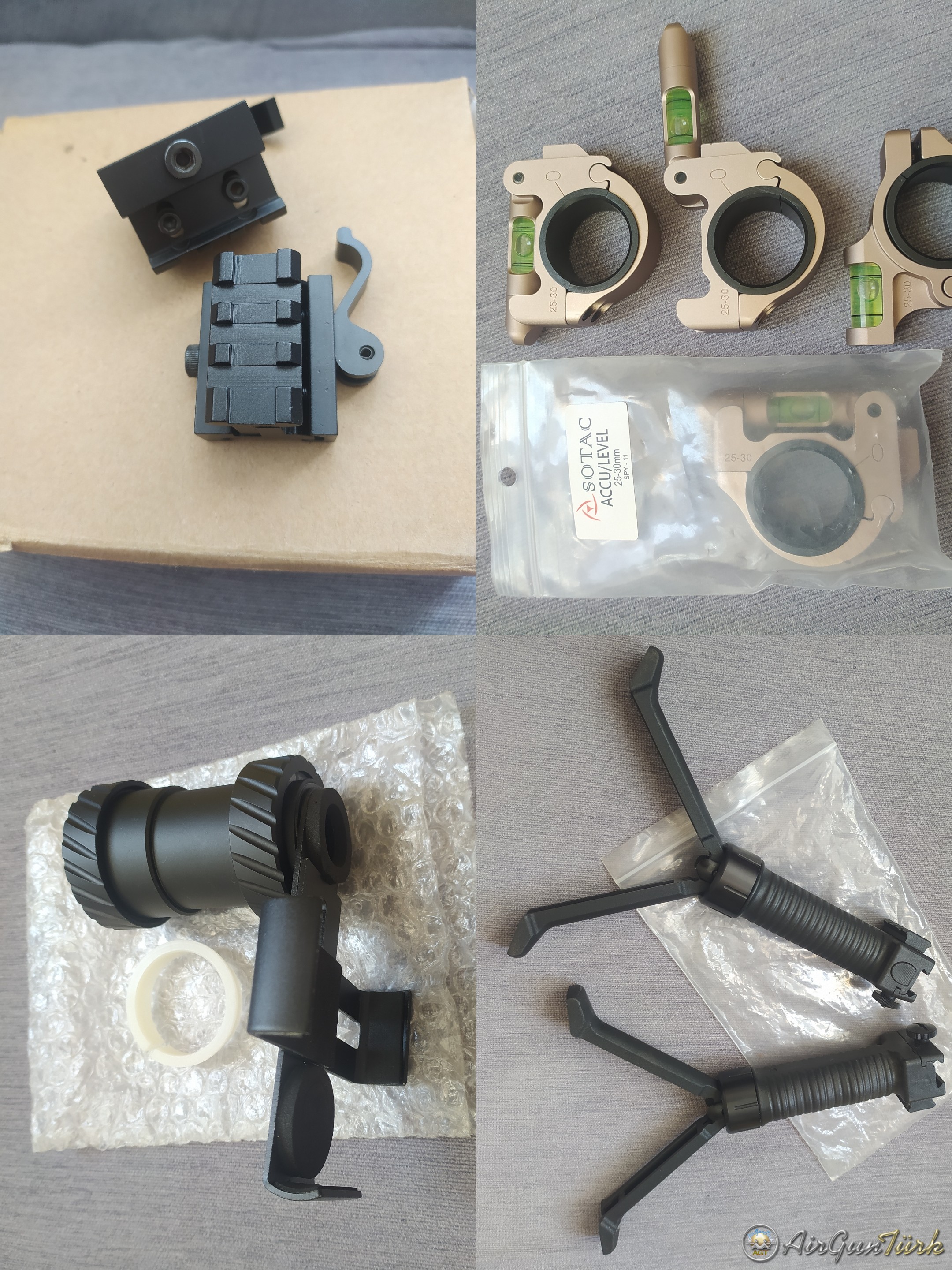 Çeşitli aksesuarlar