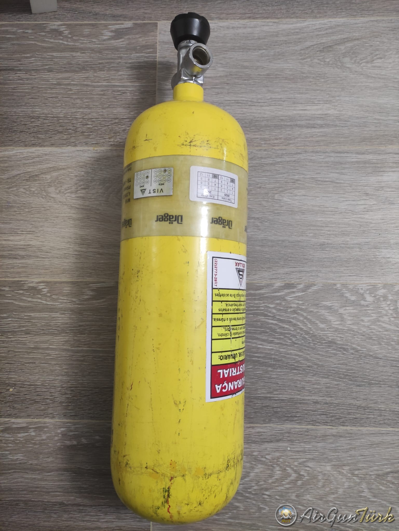 Drager Karbonfiber Scuba Tüp, 6.8 Litre 300 Bar