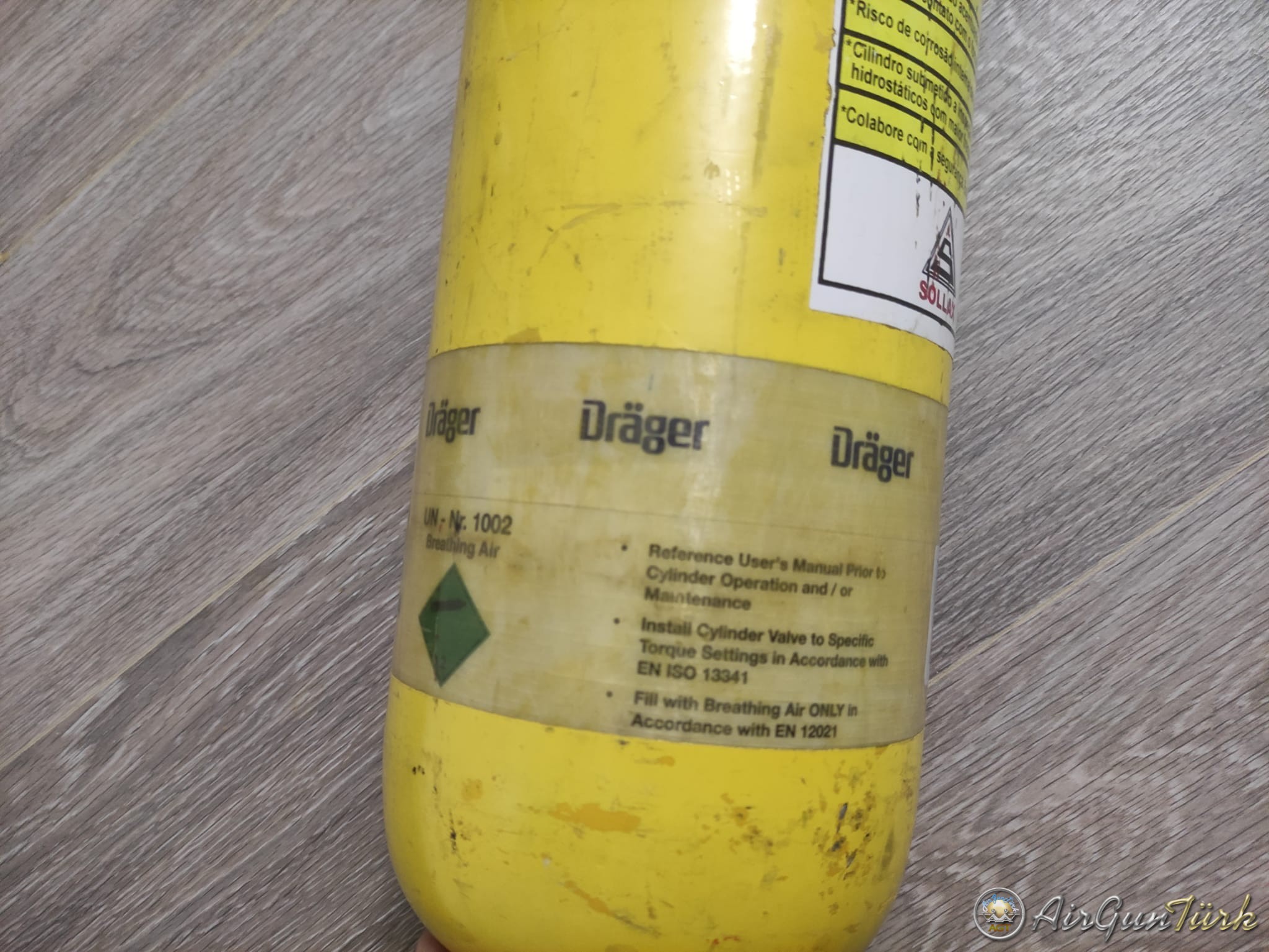 Drager Karbonfiber Scuba Tüp, 6.8 Litre 300 Bar