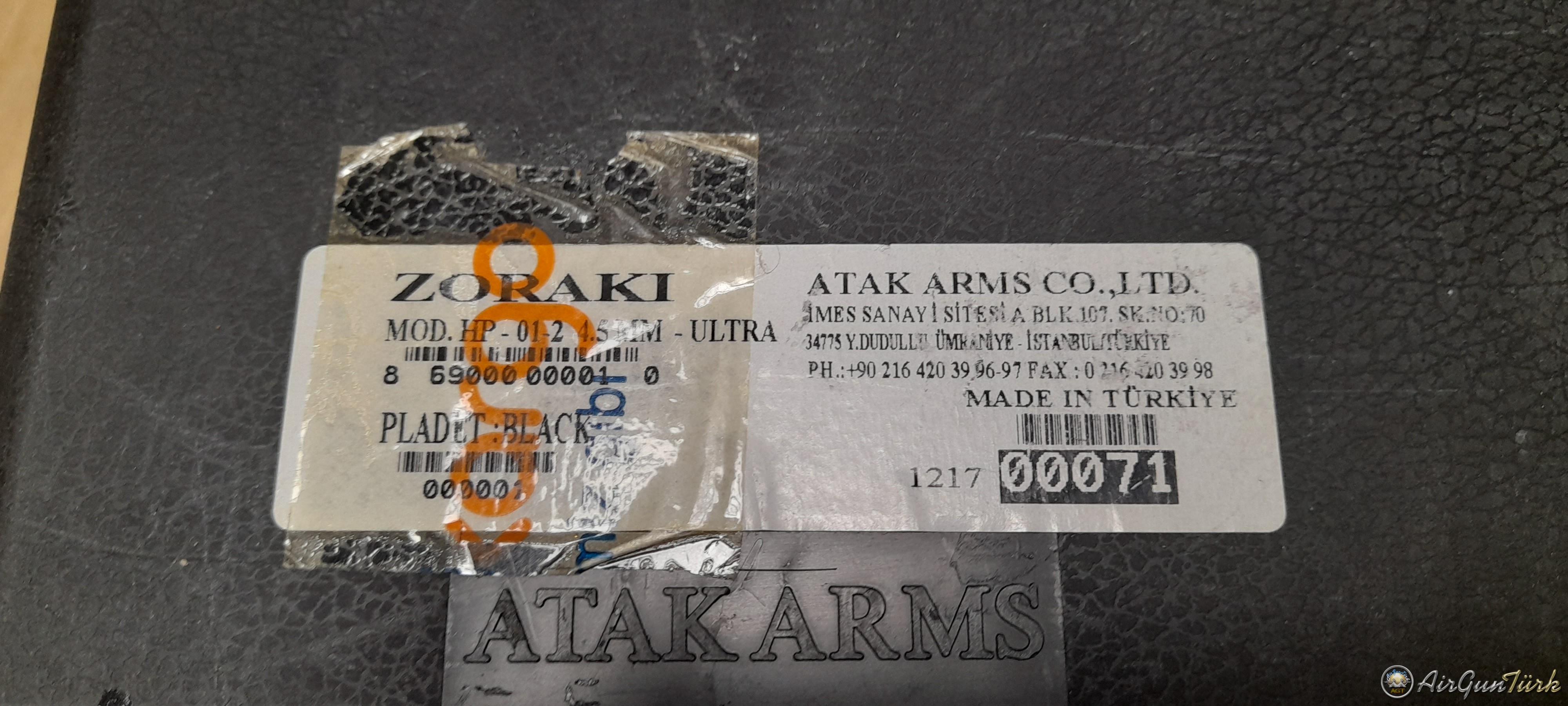 Zoraki HP01-02 4.5 mm