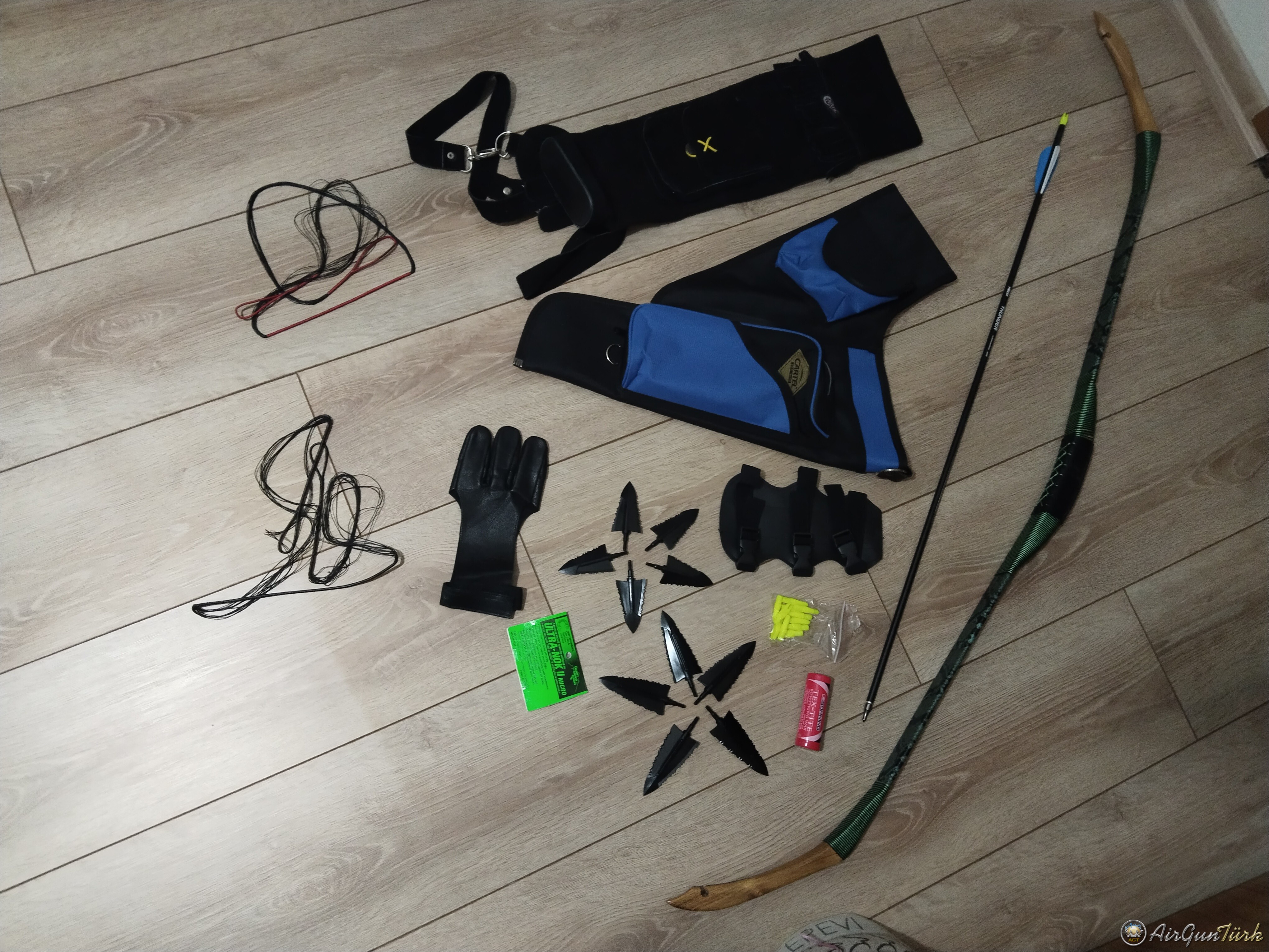 Set Orta ve İleri Seviye 50 Libre Mogol Yayı Seti