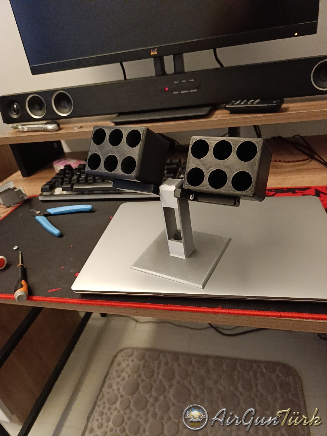 12 kalibre fişek standı