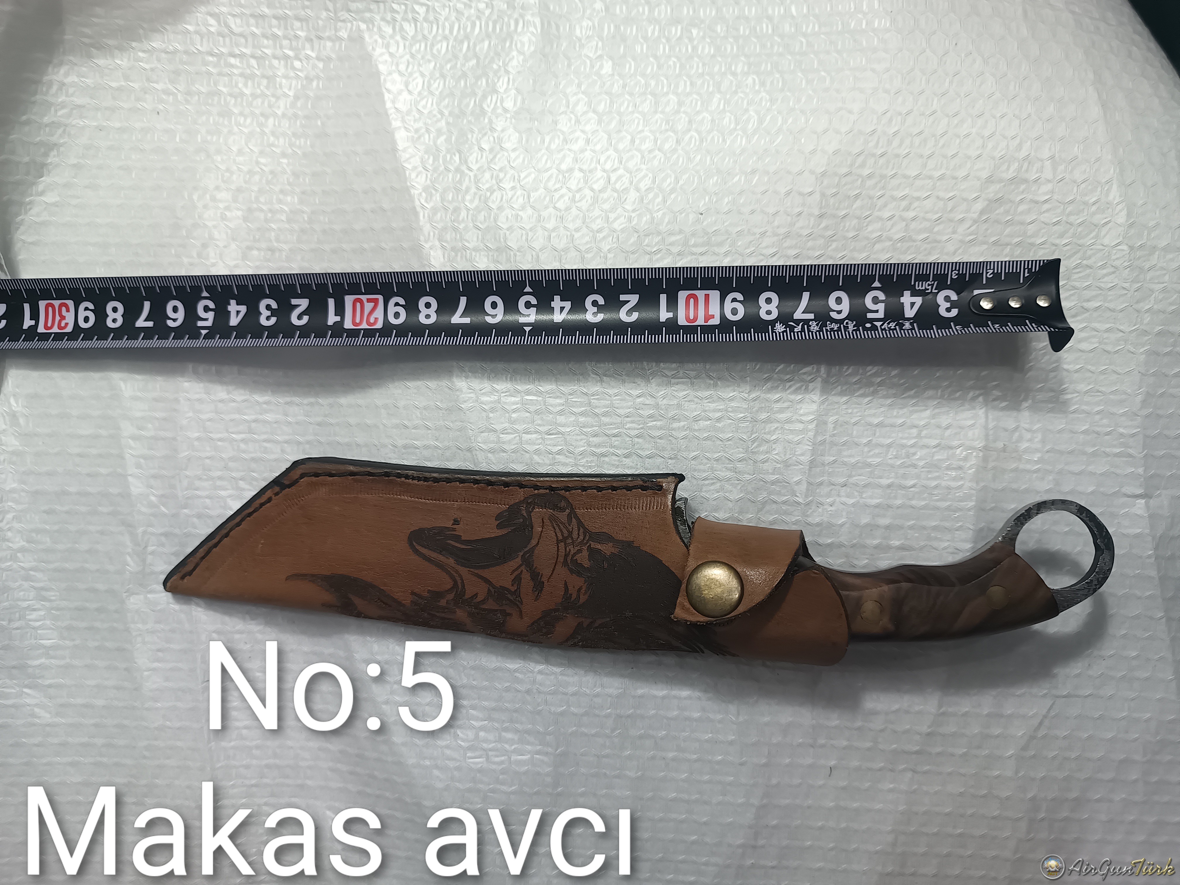 El yapımı Makas,Yay,Rigor ve N690 çelik Avcılar