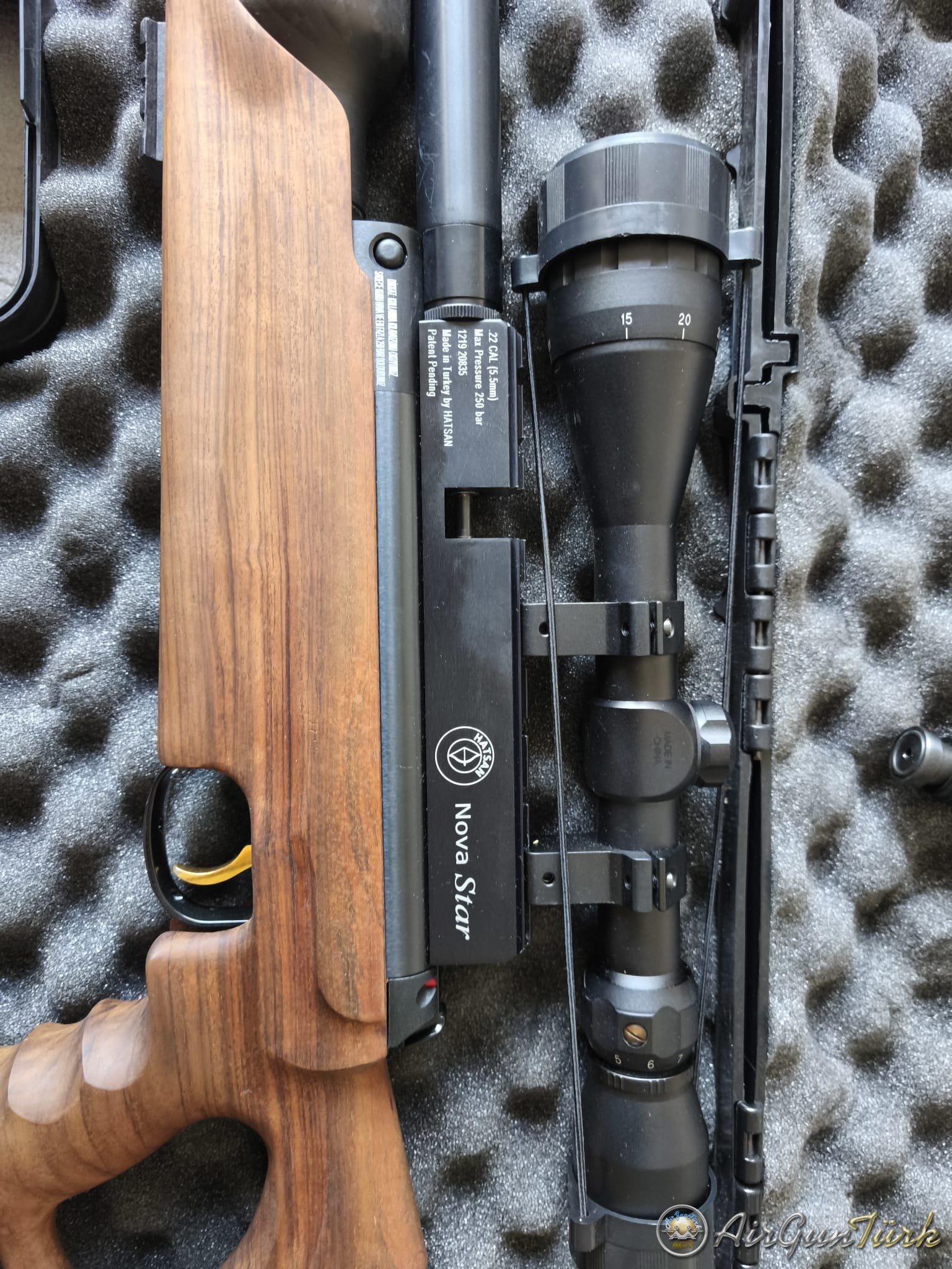Hatsan NOVA STAR PCP Havalı Tüfek 5.5mm