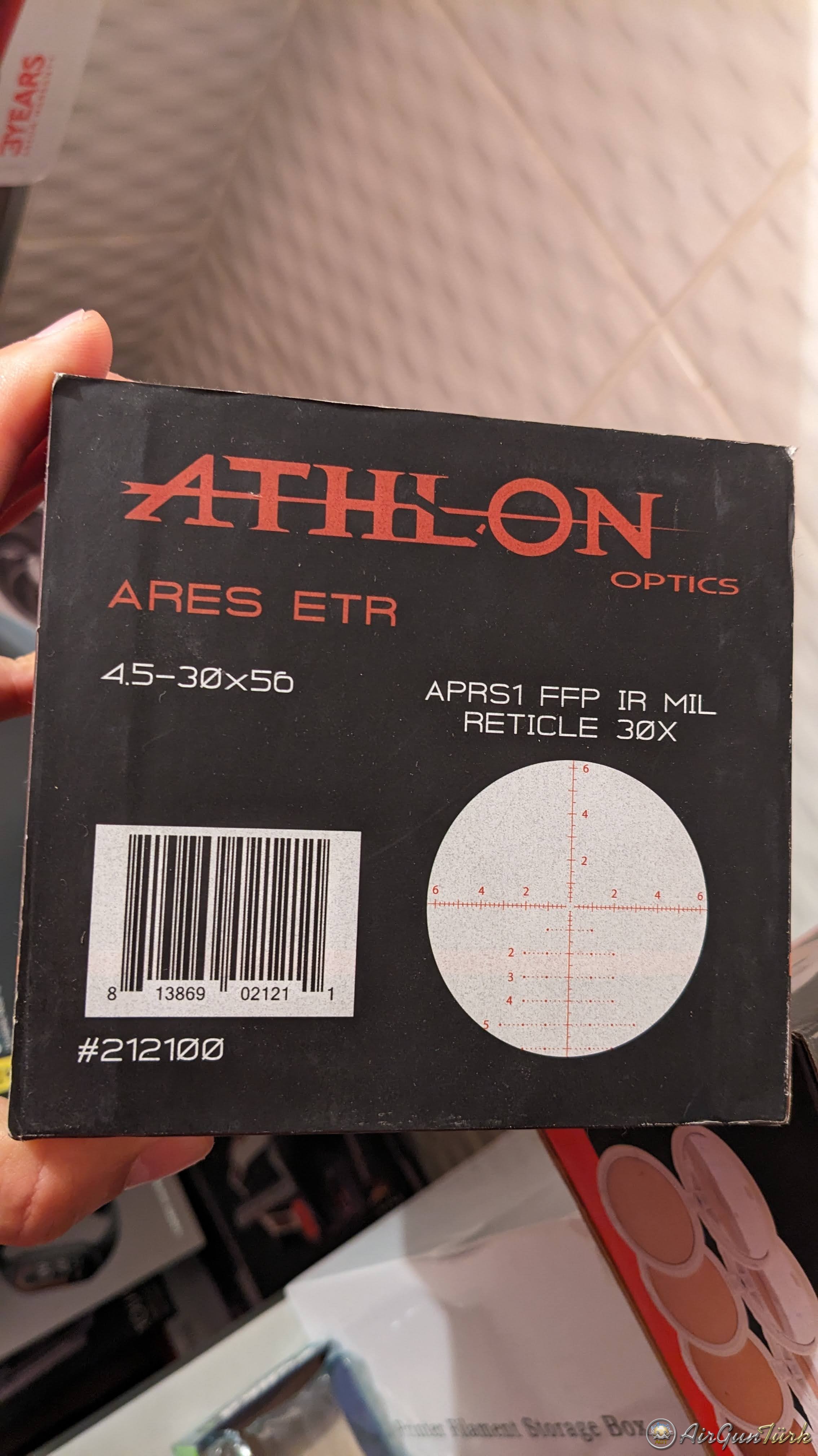 Satılık ATHLON Ares ETR UHD 4.5-30x56-APRS1-FFP-IR-MIL