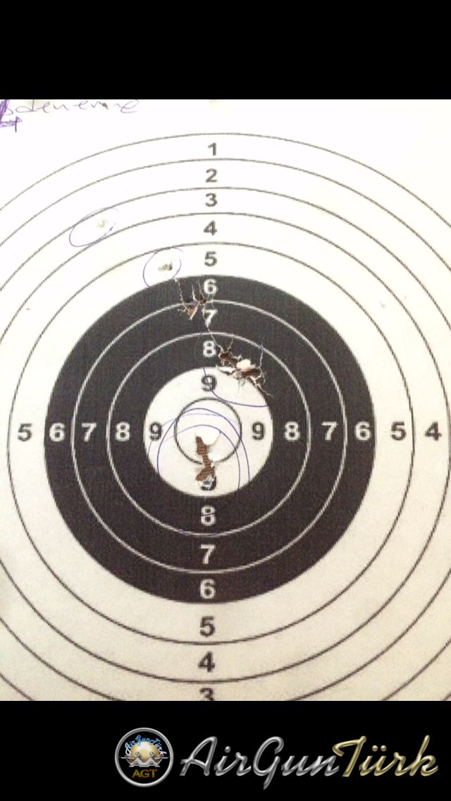 Hatsan mod 25 supertact 10 metre atış