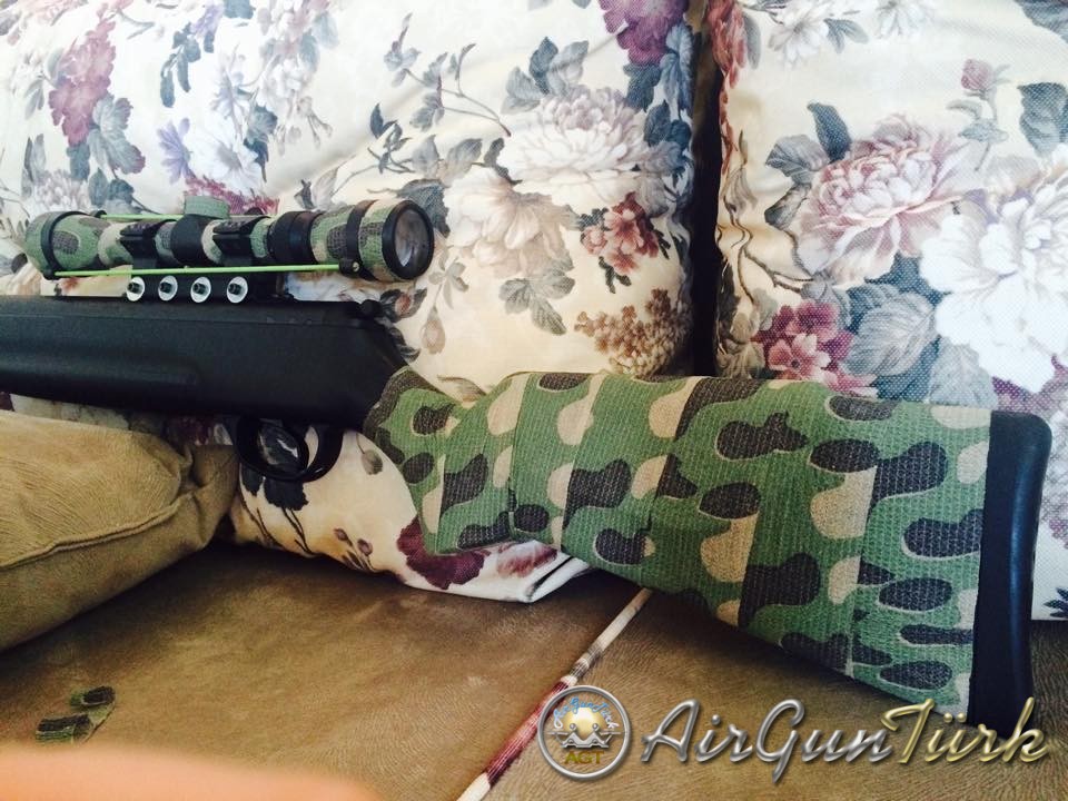 Hatsan Mod 75 + 3-9X32 ve kamuflaj