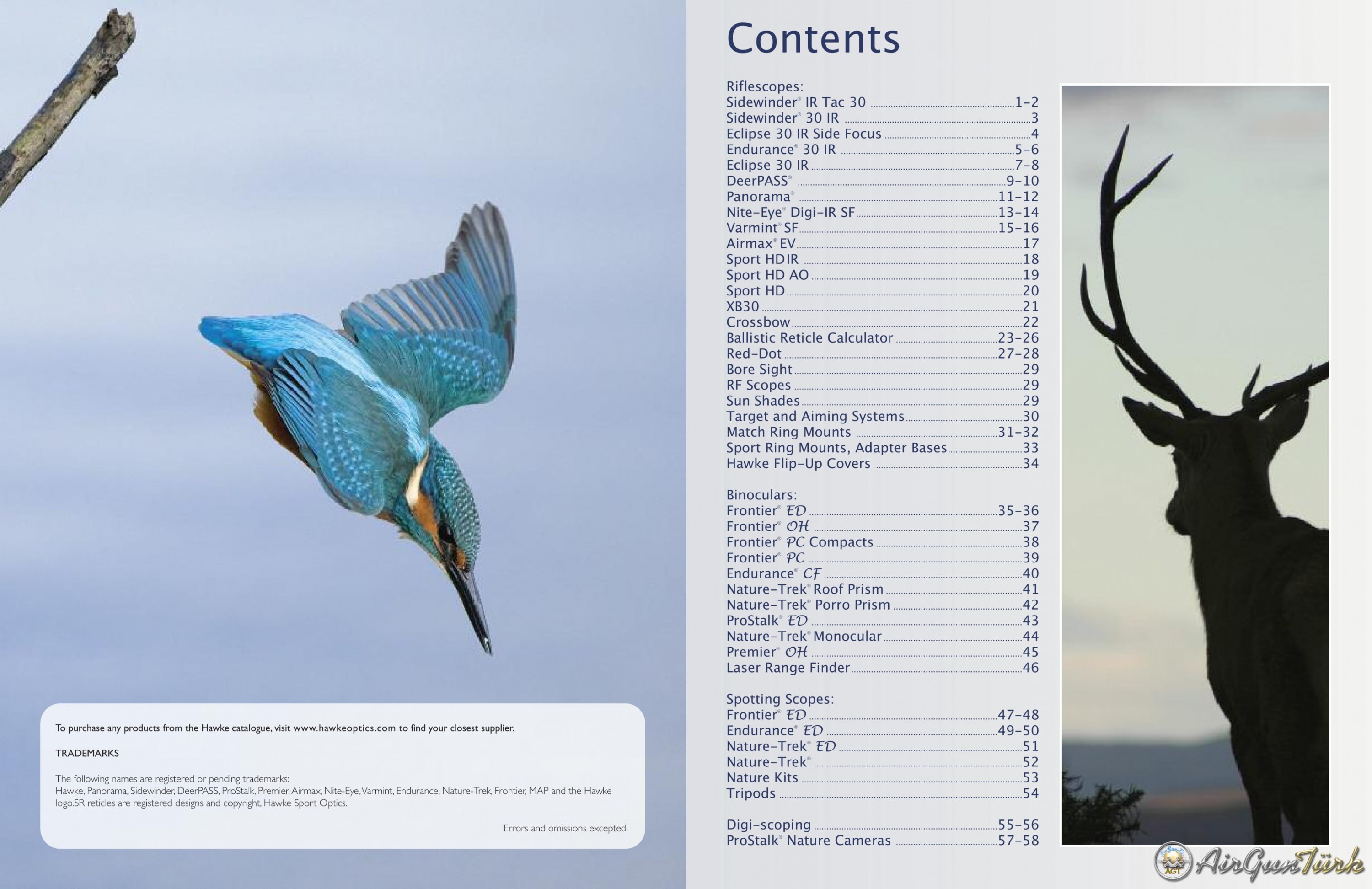 Hawke Global Katalog