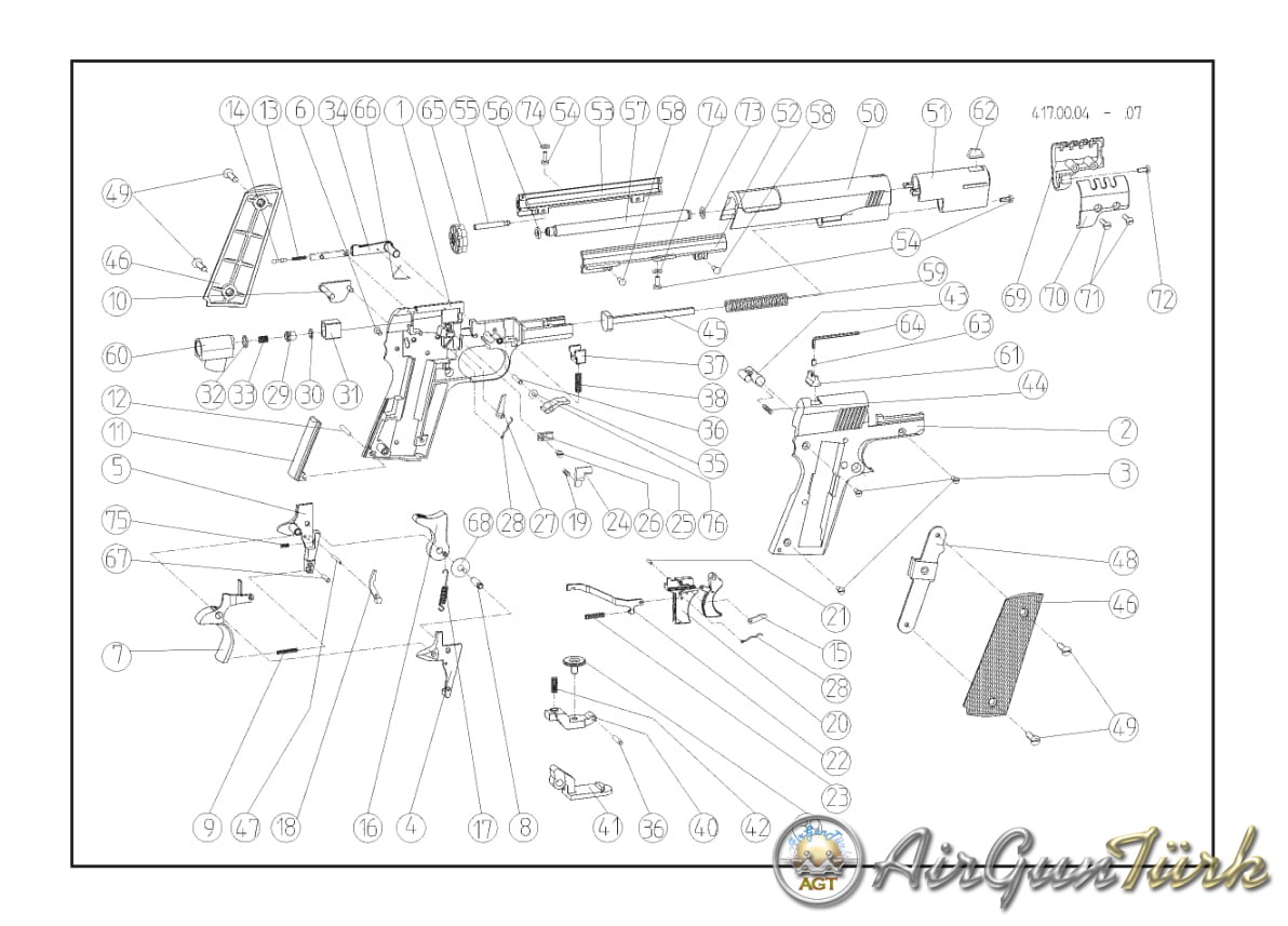 Steyr LG 110 HP Şema ve Ayrıntıları