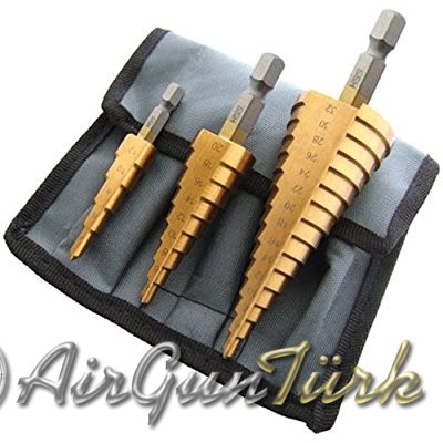 Ölçülü metal delici matkap ucu