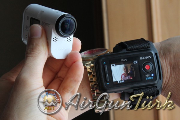 Sony HDR AS100-V Wi-Fi ve GPS Özellikli Action Cam ve aksesuarları