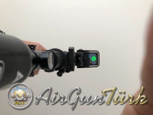 Air Venturi 3000 psi takılı Sig Sauer MCX FDE ELITE Yarı Otomatik CO2 Havalı Tüfek