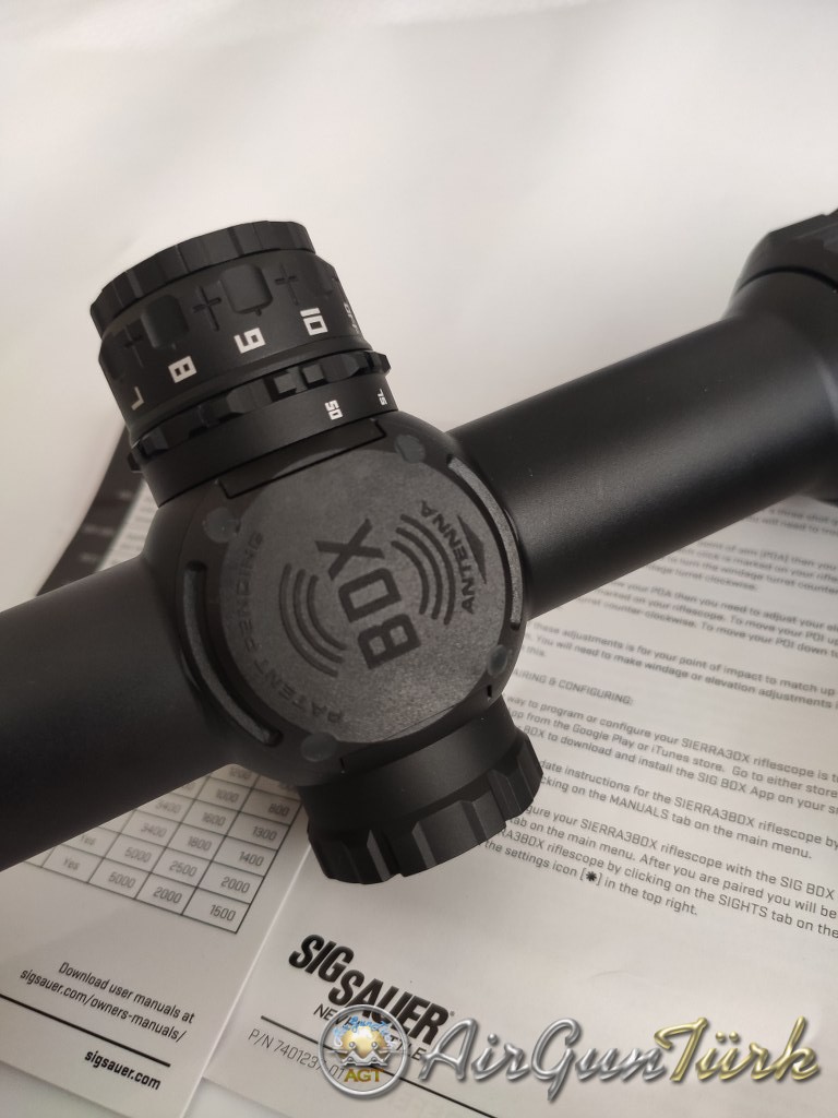 Sig Sauer BDX COMBO KIT KILO2400 SIERRA3 - 6.5-20x52mm