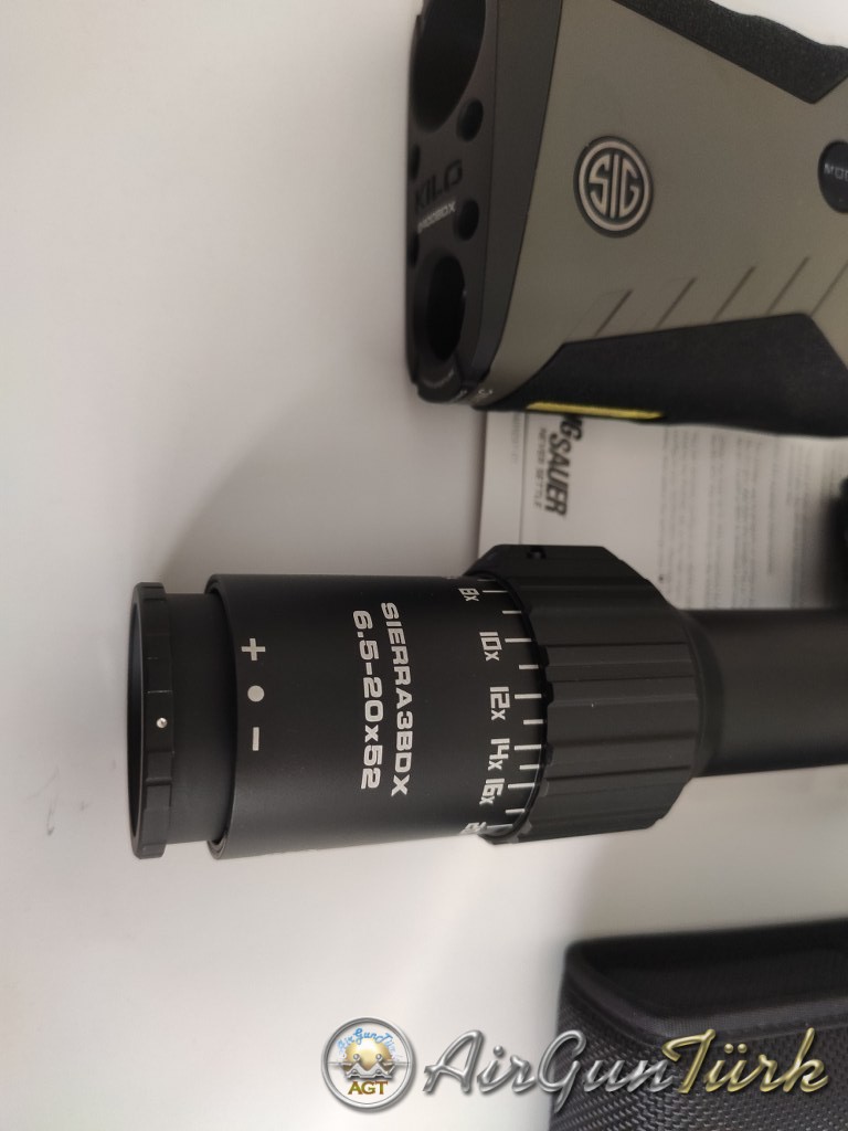 Sig Sauer BDX COMBO KIT KILO2400 SIERRA3 - 6.5-20x52mm