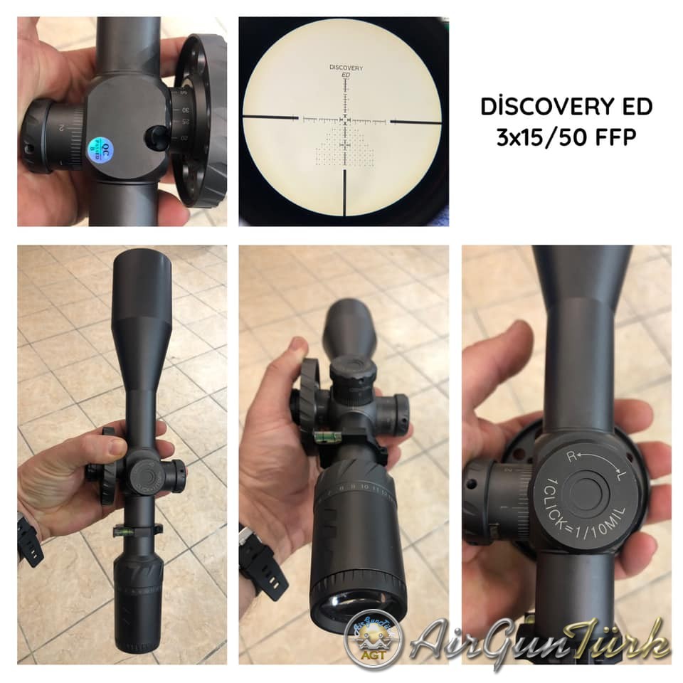 Discovery ED 3-15x50 FFP