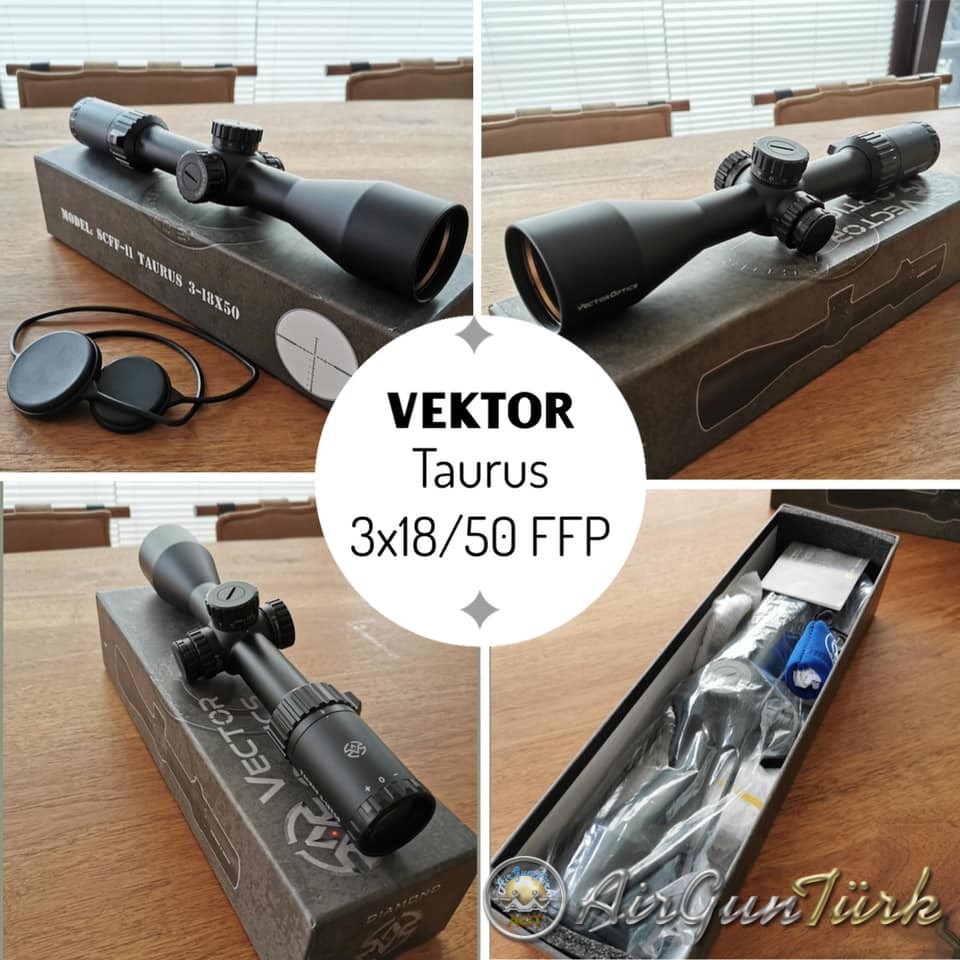 Vector Taurus 3-18x50 FFP