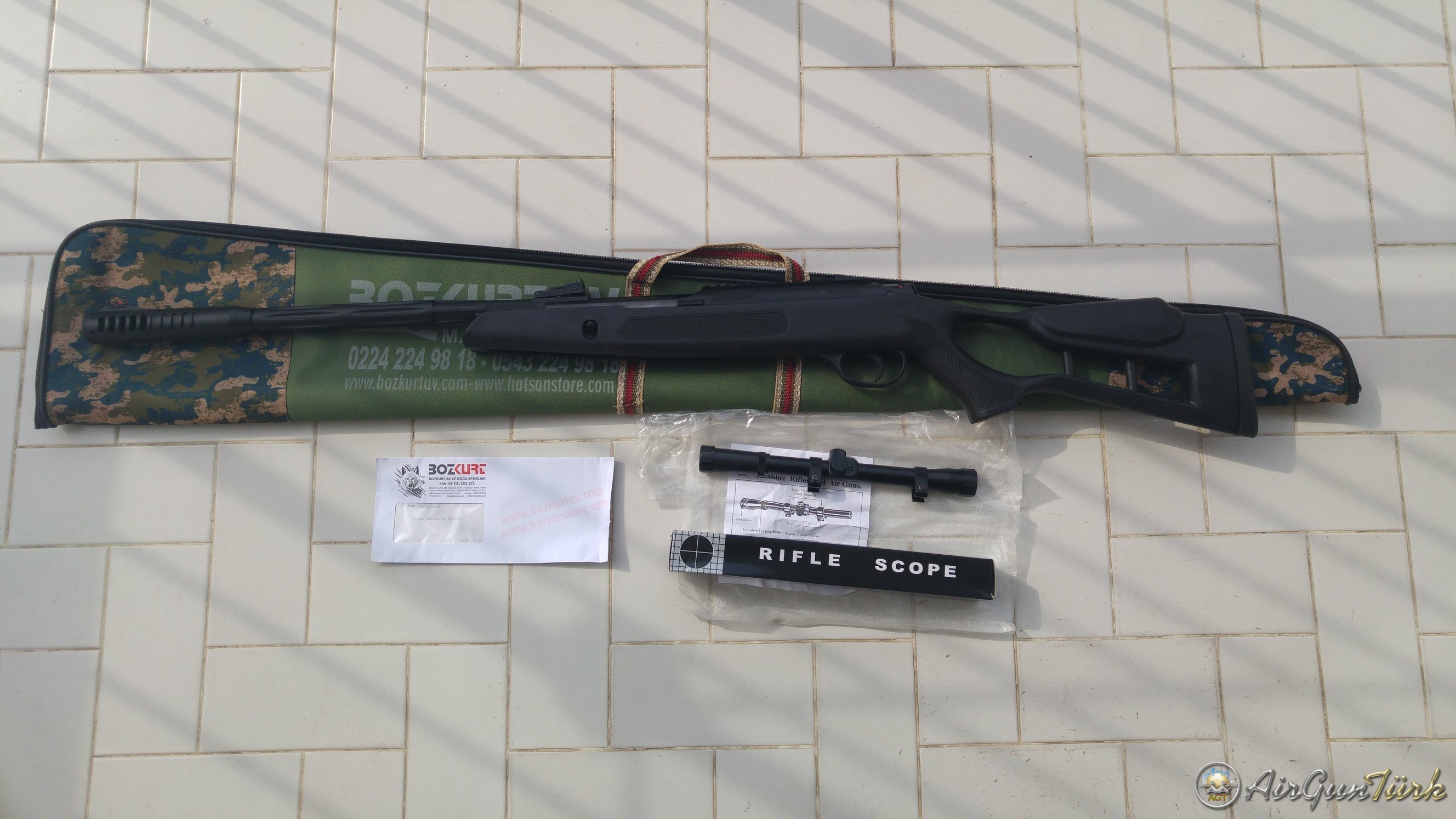 HATSAN Striker Edge 5,5mm Dürbünlü Kılıflı