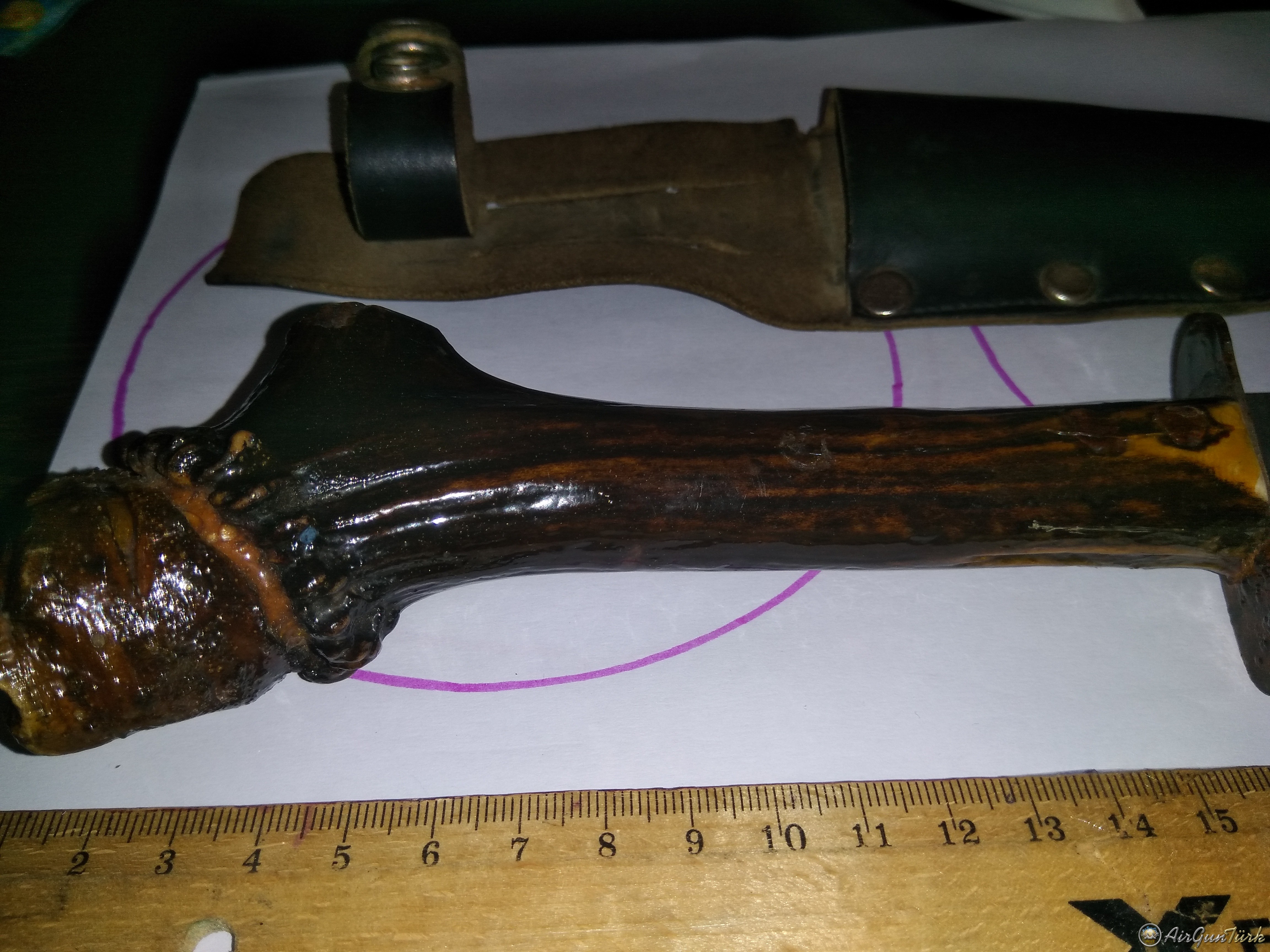 30 Cm Geyik Boynuzlu Bıçak