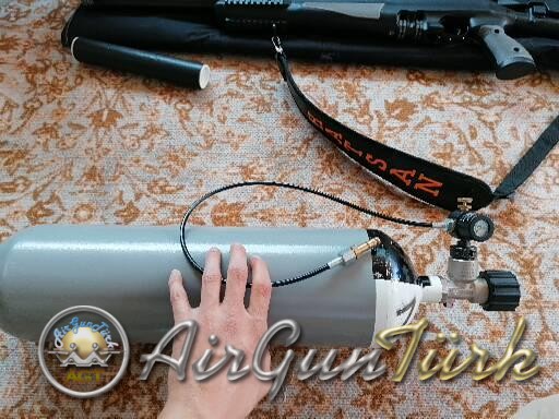 Hatsan AT44 Long Lw + scuba tüp + susturucu satılıkk..