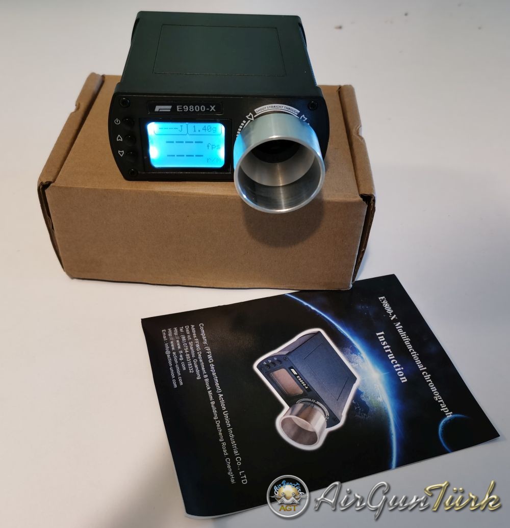 E9800-X Chronograph Hız Ölçer