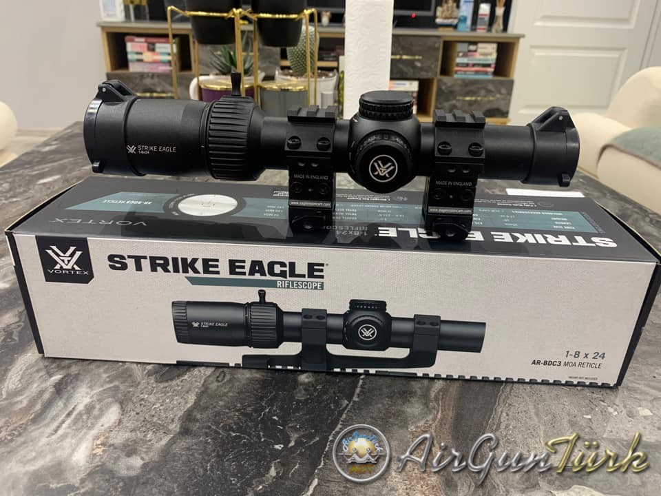 Vortex Strike Eagle 1-8x24 BDC3 Moa Reticle