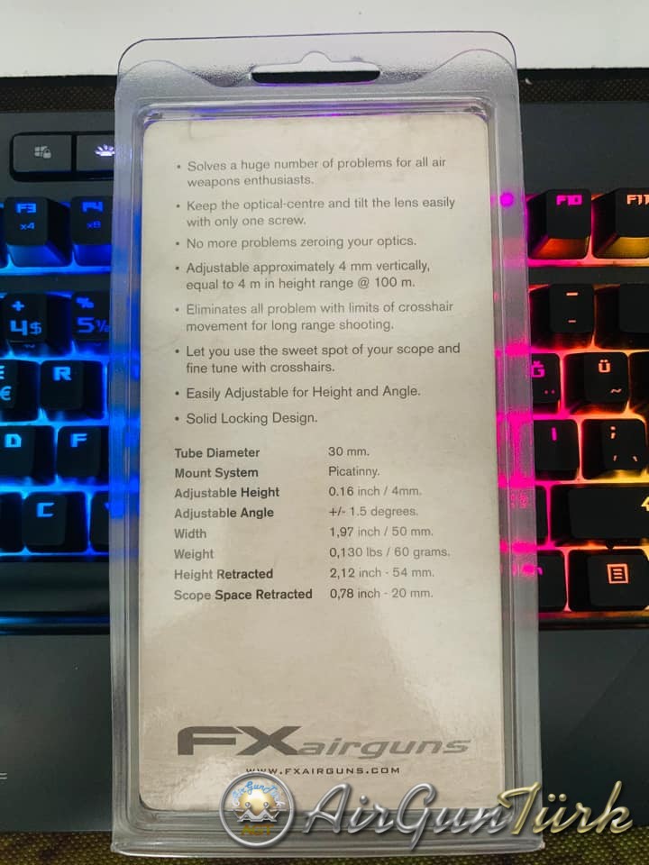 Fx No Limit 22/30mm Dürbün Ayağı