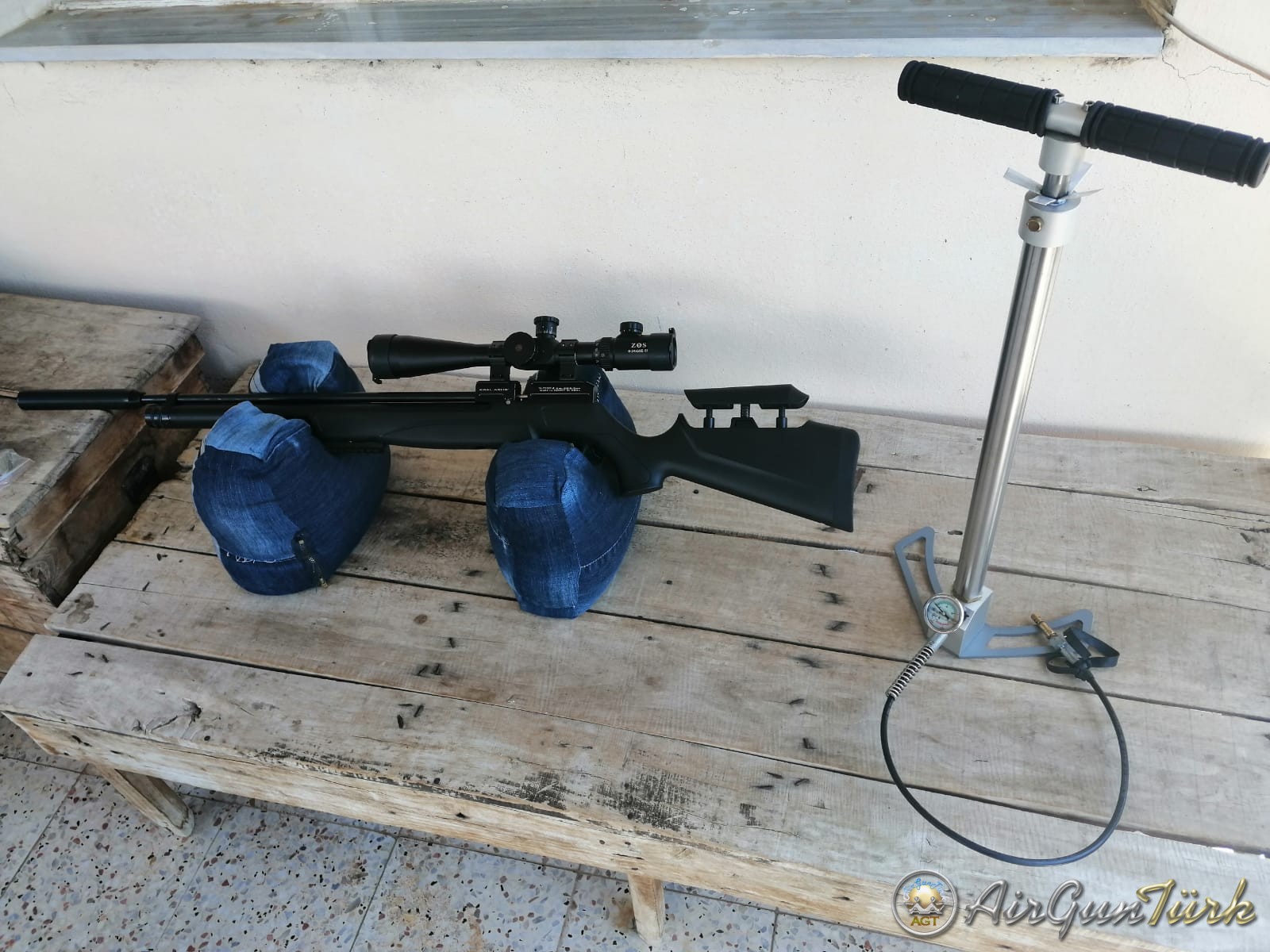 KRAL PUNCHER MEGA S + 6-24X50 DÜRBÜN + POMPA+KRAL MODERATÖR