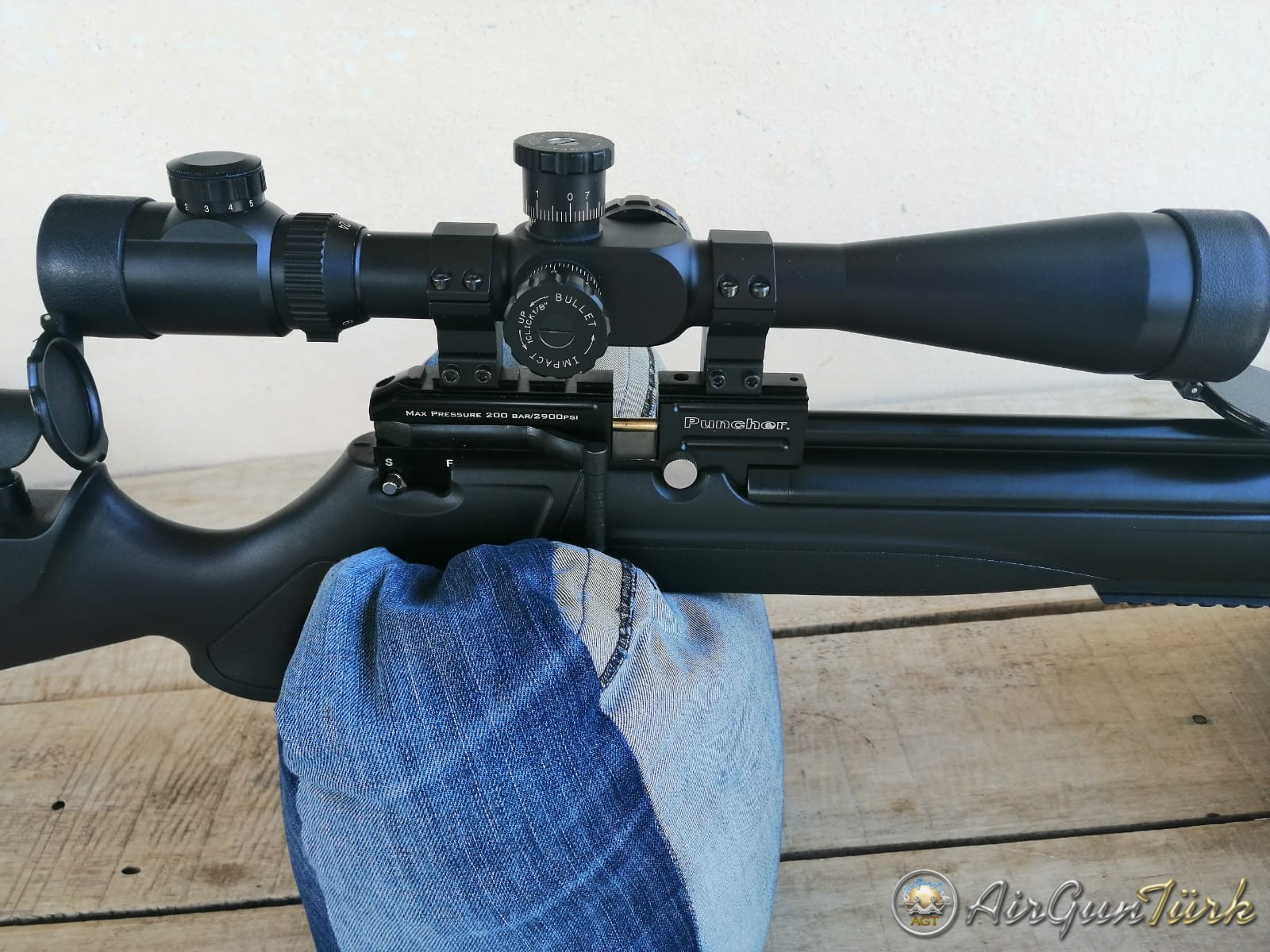 KRAL PUNCHER MEGA S + 6-24X50 DÜRBÜN + POMPA+KRAL MODERATÖR