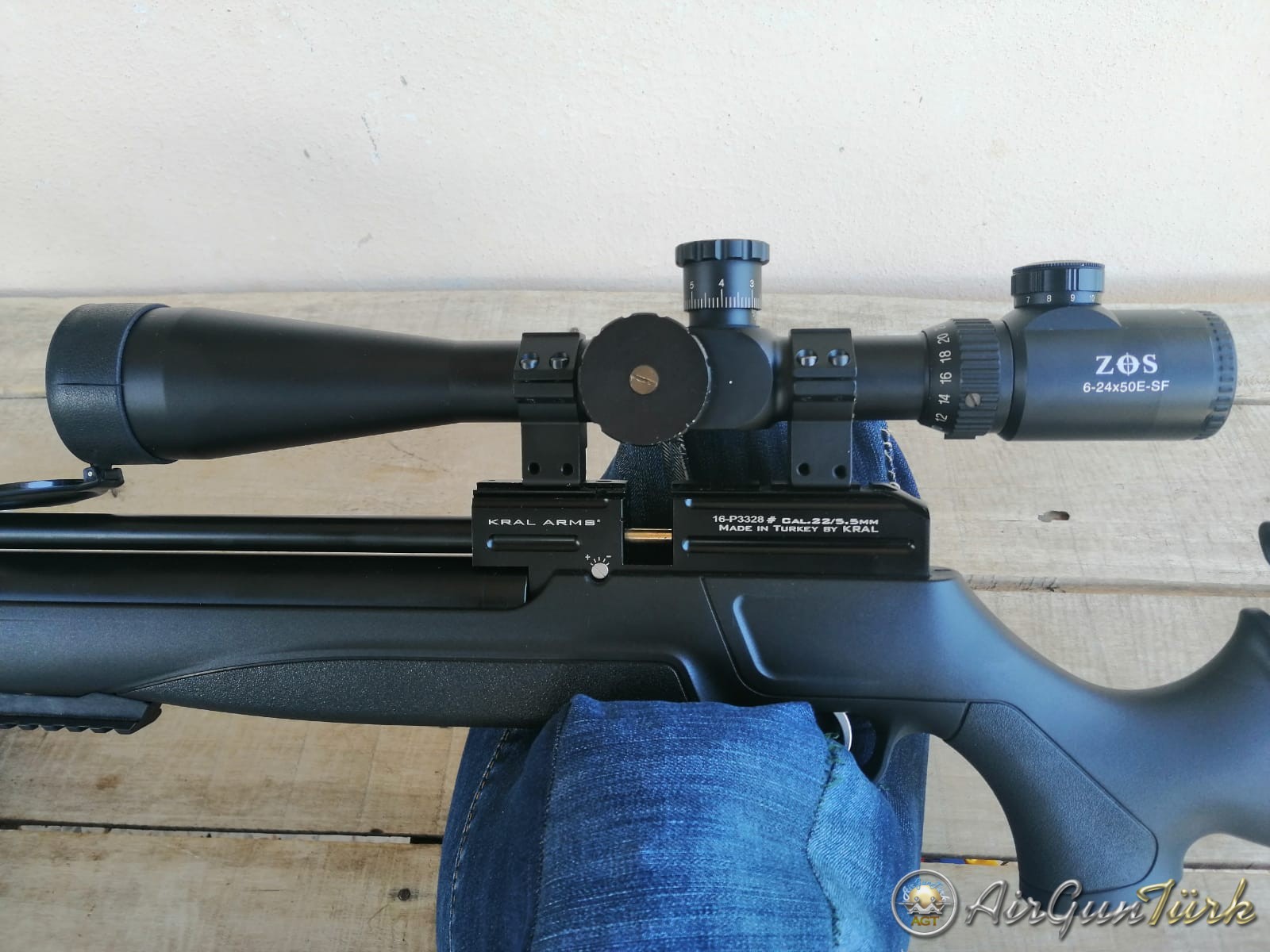 KRAL PUNCHER MEGA S + 6-24X50 DÜRBÜN + POMPA+KRAL MODERATÖR