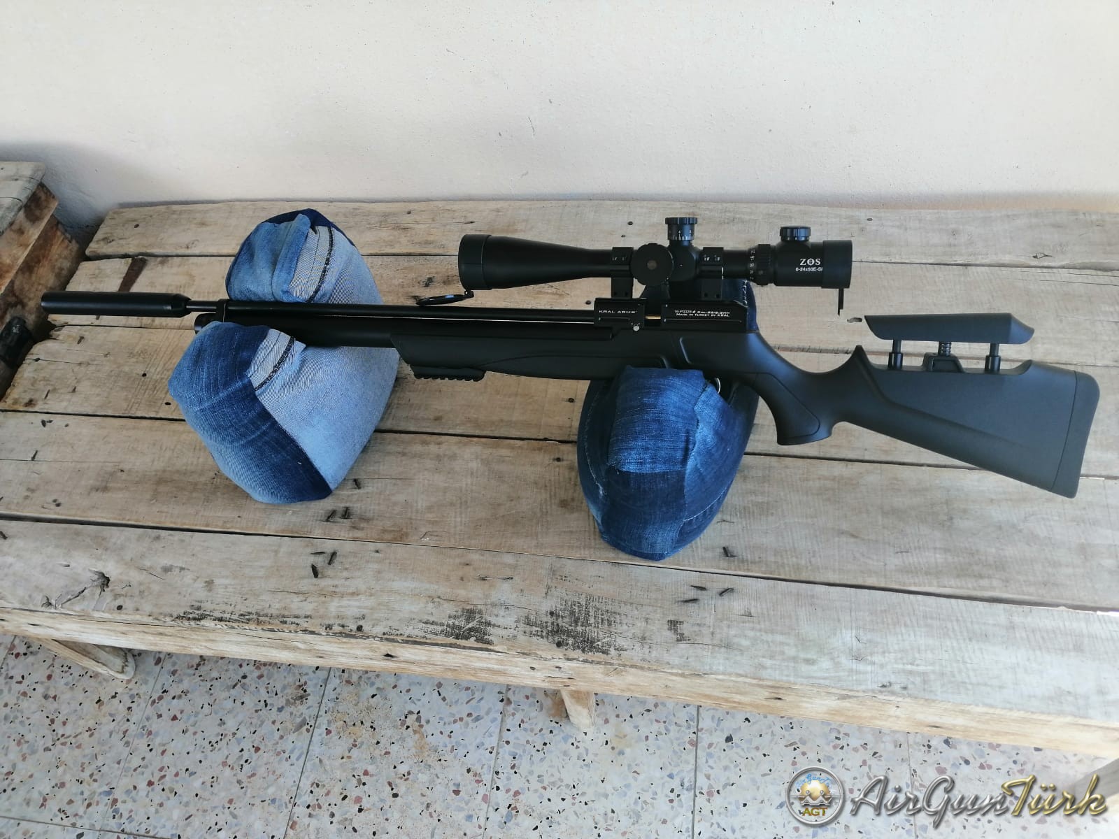 KRAL PUNCHER MEGA S + 6-24X50 DÜRBÜN + POMPA+KRAL MODERATÖR