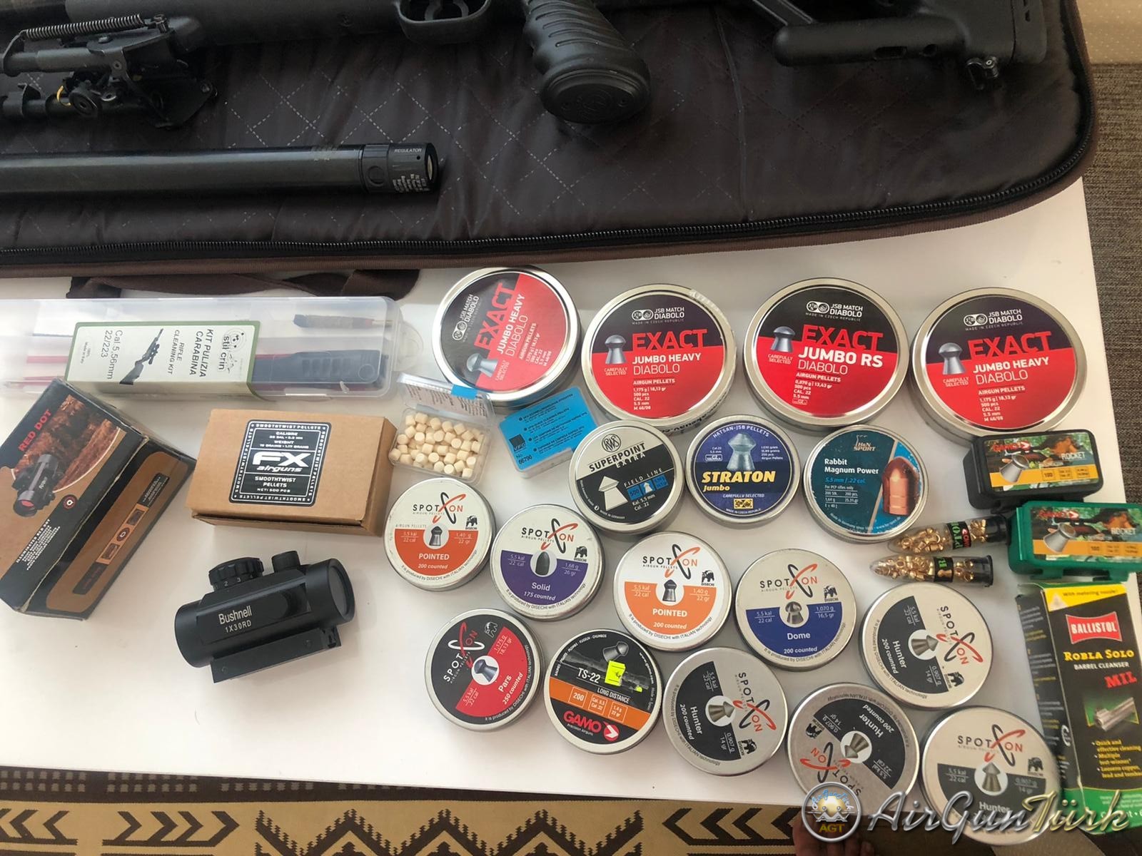 Hatsan Bullboss Qe Lw+ Vector Counterpunch 6-25x56 Tam Set