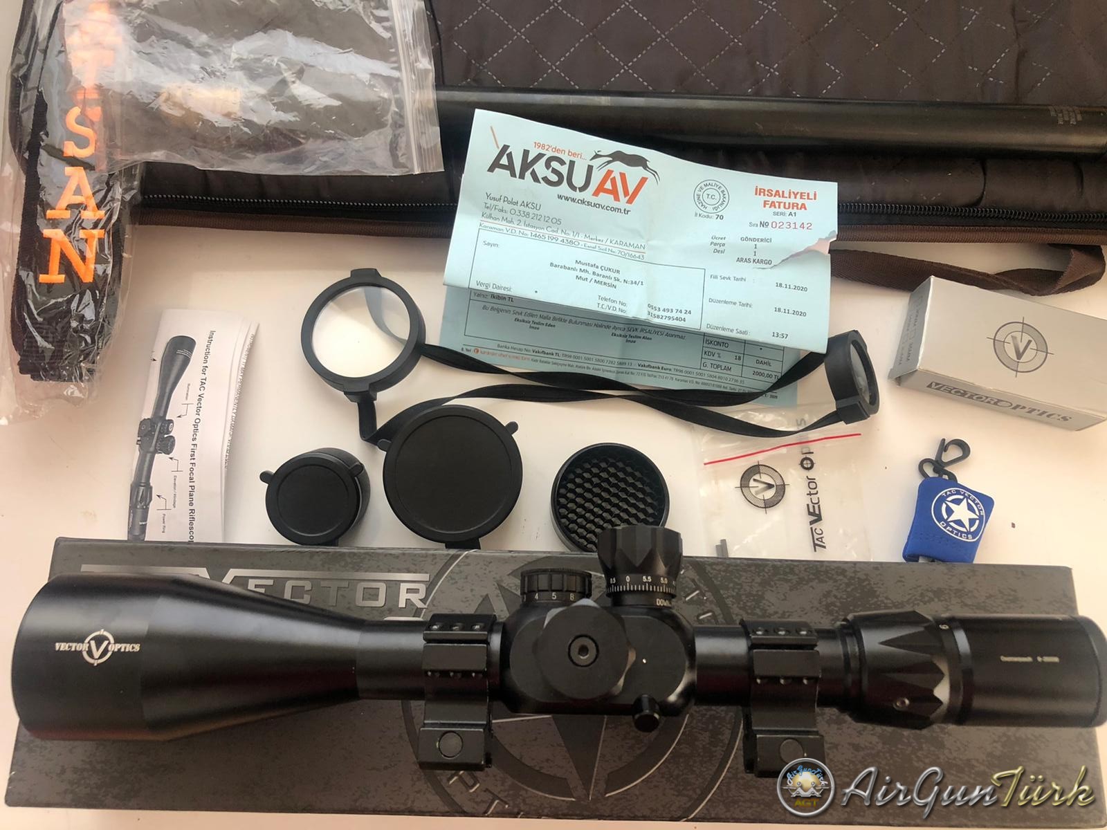 Hatsan Bullboss Qe Lw+ Vector Counterpunch 6-25x56 Tam Set