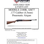 Crosman 2100 Şema ve ayrıntıları