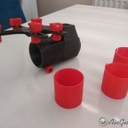 Telefon dürbün bağlama aparatı