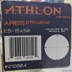 ATHLON ARES BTR GEN2 2,5-15 X 50 FFB SIFIR HİÇ KULLANILMADI.