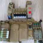 Tam Donanımlı Chest Rig/Hücum Yeleği ve Oakley Eldiven