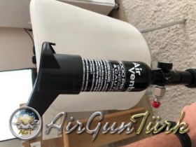 Air Venturi 3000 psi takılı Sig Sauer MCX FDE ELITE Yarı Otomatik CO2 Havalı Tüfek