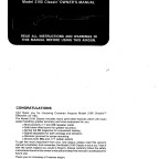 Crosman 2100 Şema ve ayrıntıları