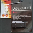 Kullanılmamış Sıfır Kutusunda Tabanca Tüfek Lazeri