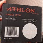 Satılık ATHLON Ares ETR UHD 4.5-30x56-APRS1-FFP-IR-MIL